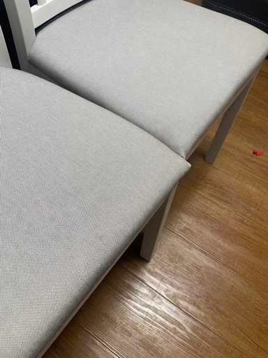 IKEA ダイニングチェア　エーケダレン　白　椅子