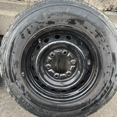 【引き渡し中】ハイエース　タイヤホイールセットの画像