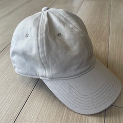 無印良品　キャップ　ベージュの画像