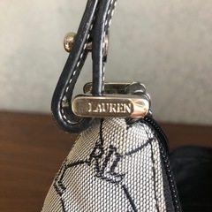 ローレン　ラルフローレン　ショルダー　ハンド　バッグ　モノグラムの画像