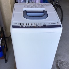 HITACHI     7.0k洗濯機　2017年製　中古品の画像