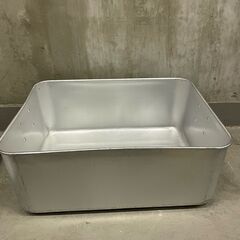 【那須町役場】給食　アルミケース　パンケース小学校　古道具【管理番号249】の画像