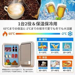 小型冷蔵庫 10L 保冷/保温 コンパクト ミニ冷蔵庫 一人暮らし 静音の画像