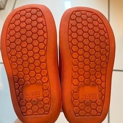 長靴　オレンジ　14cmの画像