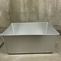 【那須町役場】給食　アルミケース　パンケース小学校　古道具　昭和レトロ【管理番号250】の画像