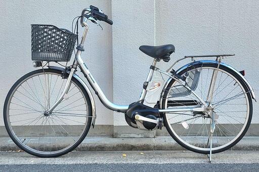 パナソニック電動アシト自転車 パナソニック♪電動アシスト自転車♪5Ah♪1点灯♪シルバー (Shin