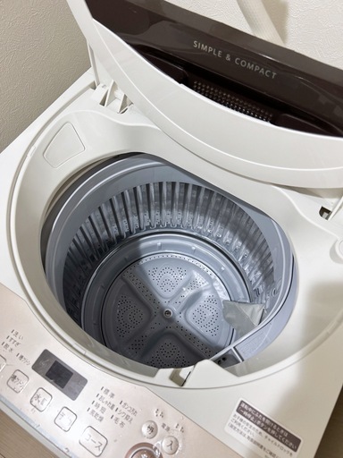 【商談中】2020年製　SHARP洗濯機 6.0kg