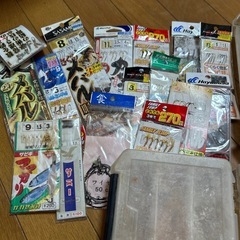 ジャンク品　ルアー釣り用品一式
の画像