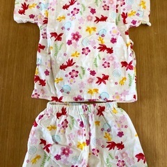 ✨美品✨かわいい甚平💕お祭りに🏮の画像