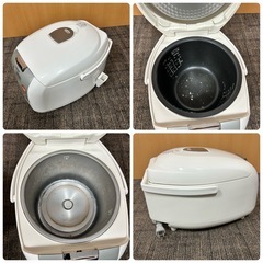 【5.5合】東芝 RC-10MFD 炊飯器／動作確認済み・箱あり！ の画像
