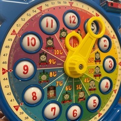 学研　トーマス　知育時計の画像