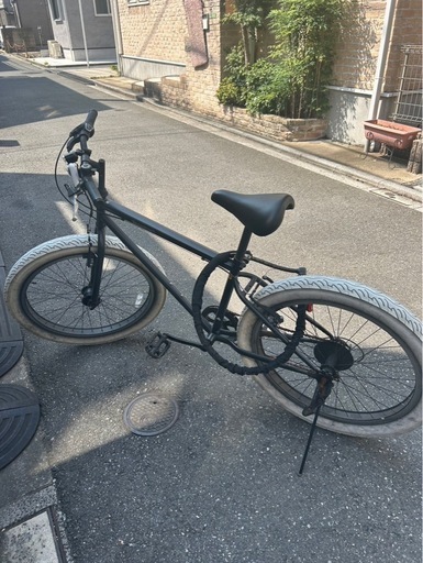 バンバリ　ファット　バイク　6段ギア付き クリスマスポイントアップ！ ファットバイク26インチ シマノ6段変速