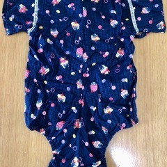 ✨美品✨アイスクリーム🍨💕甚平　ロンパースの画像