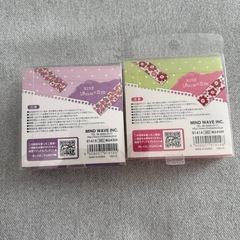 コットンテープ２種類セットの画像