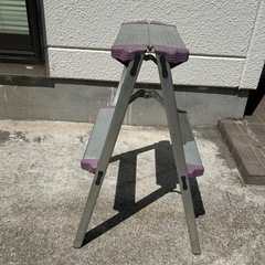 アルミ踏台　脚立　2段
の画像
