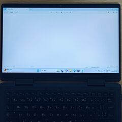 【軽量・バッテリー新品】タッチパネル 2in1コンバーチブル ノートパソコン 2021年製 東芝 dynabook V83/HS 11世代 i5 SSD 256GB メモリ 8GB Iris Xe Windows11 Office付き 41の画像