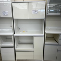 リユースのサカイ東金店 土井インテリアキッチンボード(白) ※左側面割れ凹みあり TJ13699の画像