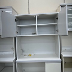 リユースのサカイ東金店 土井インテリアキッチンボード(白) ※左側面割れ凹みあり TJ13699の画像