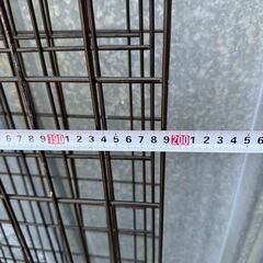 ブラウン　フェンス　200㎝×170㎝　４枚セットの画像