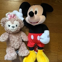 ディズニーぬいぐるみセットの画像