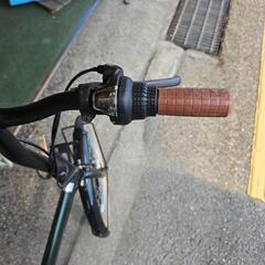 変速付き折りたたみ自転車の画像