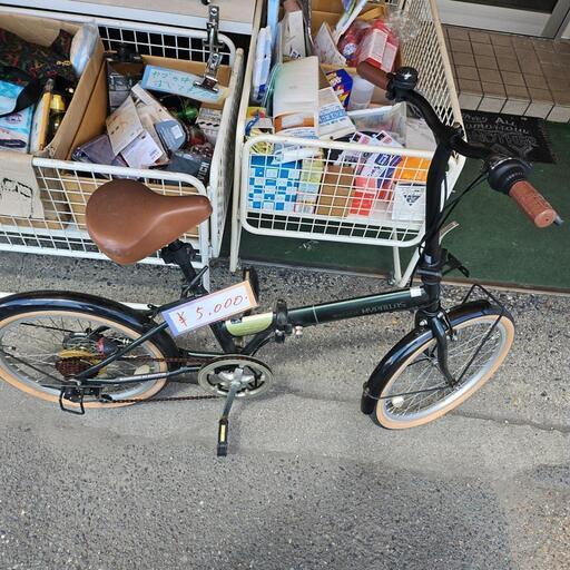 変速付き折りたたみ自転車 (Kaitori 18) 帯解の折りたたみ自転車