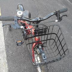中古子供自転車３６６９　JEEP　１６インチ　ギヤなし　 身長１０３㎝前後　＊片足スタンドに変更可・無料（購入時のみ）の画像