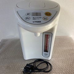 【新品・未使用品】タイガー マイコン電気 ポット　3L PDR-G301-W 楽天市場】タイガー 魔法瓶 マイコン 電動 ポット 3.0L ホワイト