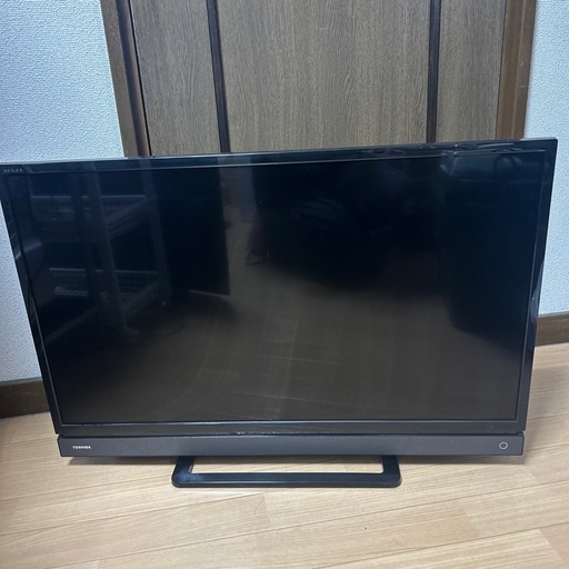 【中古】TOSHIBA REGZA 液晶カラーテレビ 2017年 2017年製 TOSHIBA REGZA液晶テレビ (くま) 帯広のテレビ《液晶