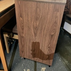 ロ2508-181 キャビネット 木目ブラウン 中古美品の画像