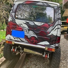 ジムニー　カスタム　オフロードの画像