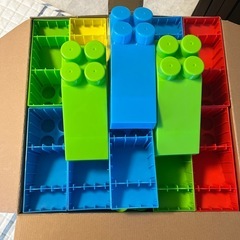 大きいブロック　知育玩具の画像
