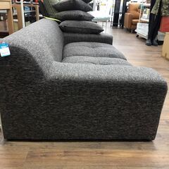 【ジャングルジャングル広陵店】ソファー　2人用　グレーの画像