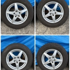215/65R/16 社外ホイール スタッドレスタイヤの画像