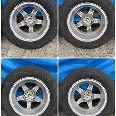 215/65R/16 社外ホイール スタッドレスタイヤの画像