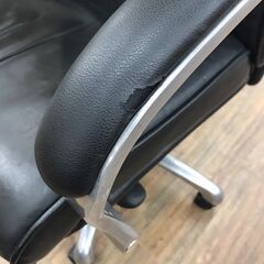 【ジャングルジャングル広陵店】デスクチェア　ブラックの画像