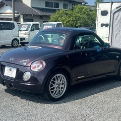 ★支払い総額 49.8万★ローン可能★ダイハツ コペン マニュアル/ターボ！車検令和9年2月！下取り、配送可能！の画像