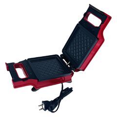 ★動作確認済み★プレスサンドメーカー　キルト　レコルト　RPS-1　レッド　ホットサンドメーカーの画像