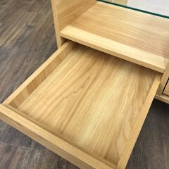 【ジャングルジャングル広陵店】センターテーブル　ドレッサー　ナチュラルの画像