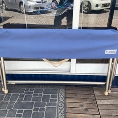 キャンプ2人掛けベンチの画像