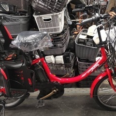 試乗🉑新車仕上げ⭐️中古子供乗せ電動自転車 ヤマハPASバビー ブリヂストンビッケ2の画像
