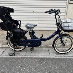 試乗🉑新車仕上げ⭐️中古子供乗せ電動自転車 ヤマハPASバビー ブリヂストンビッケ2の画像