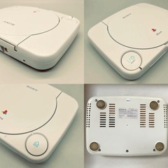 ソニー　PSONE SCPH-100 プレイステーション　ゲーム機　セットの画像