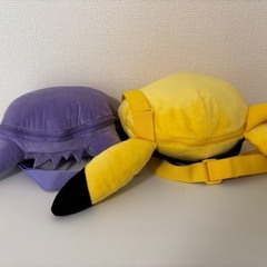 ポケモンビッグフェイスショルダーバッグの画像