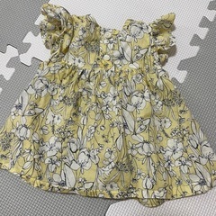 （美品）　80cm 夏服セットアップの画像