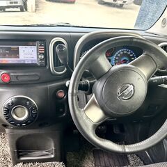⭐２４年式★日産キューブ⭐２年車検・２年保証！下取り可能♪の画像