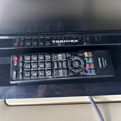 TOSHIBA　液晶カラーテレビの画像