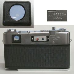 シャッター切れる・やや難有 ヤシカ エレクトロ35 初代　1:1.7 f=45mm YASHINON-DX レンジファインダー フィルムカメラ 昭和レトロ ☆ PayPay(ペイペイ)決済可能 ☆ 札幌市 豊平区 平岸 平岸店の画像