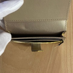 スネークスキン二つ折り財布 Snakeskin bifold walletの画像