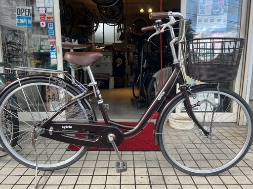 アルミのママチャリ　超軽量　シルビー
